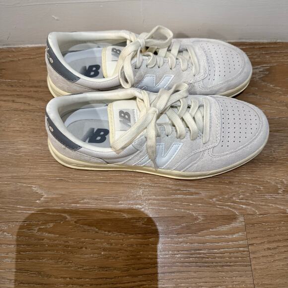 New Balance Gray Cream Unisex T500 Sneakers Mens 7.5 Womens 9.5 main image 7